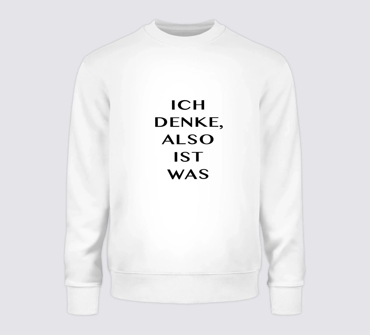 ICH DENKE, ALSO IST WAS felpa da Vintage Van Gogh