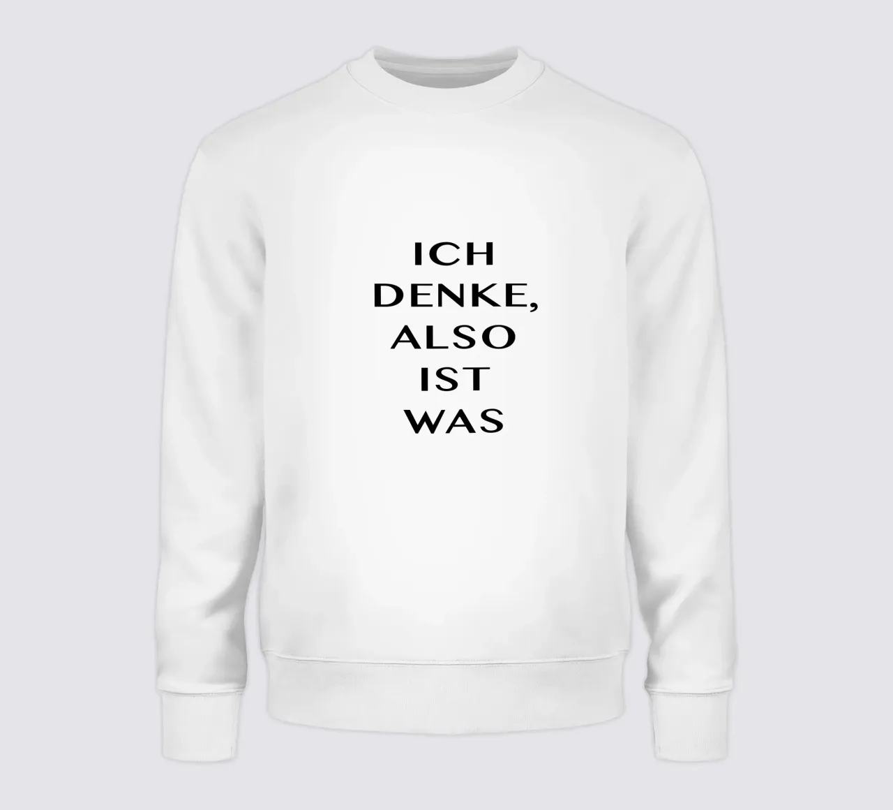 ICH DENKE, ALSO IST WAS felpa da Vintage Van Gogh