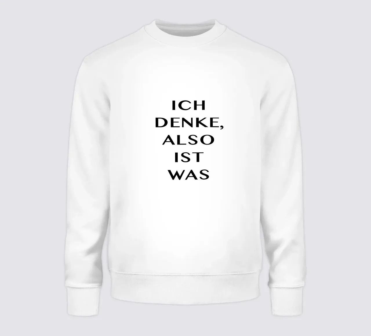ICH DENKE, ALSO IST WAS sweat de Vintage Van Gogh