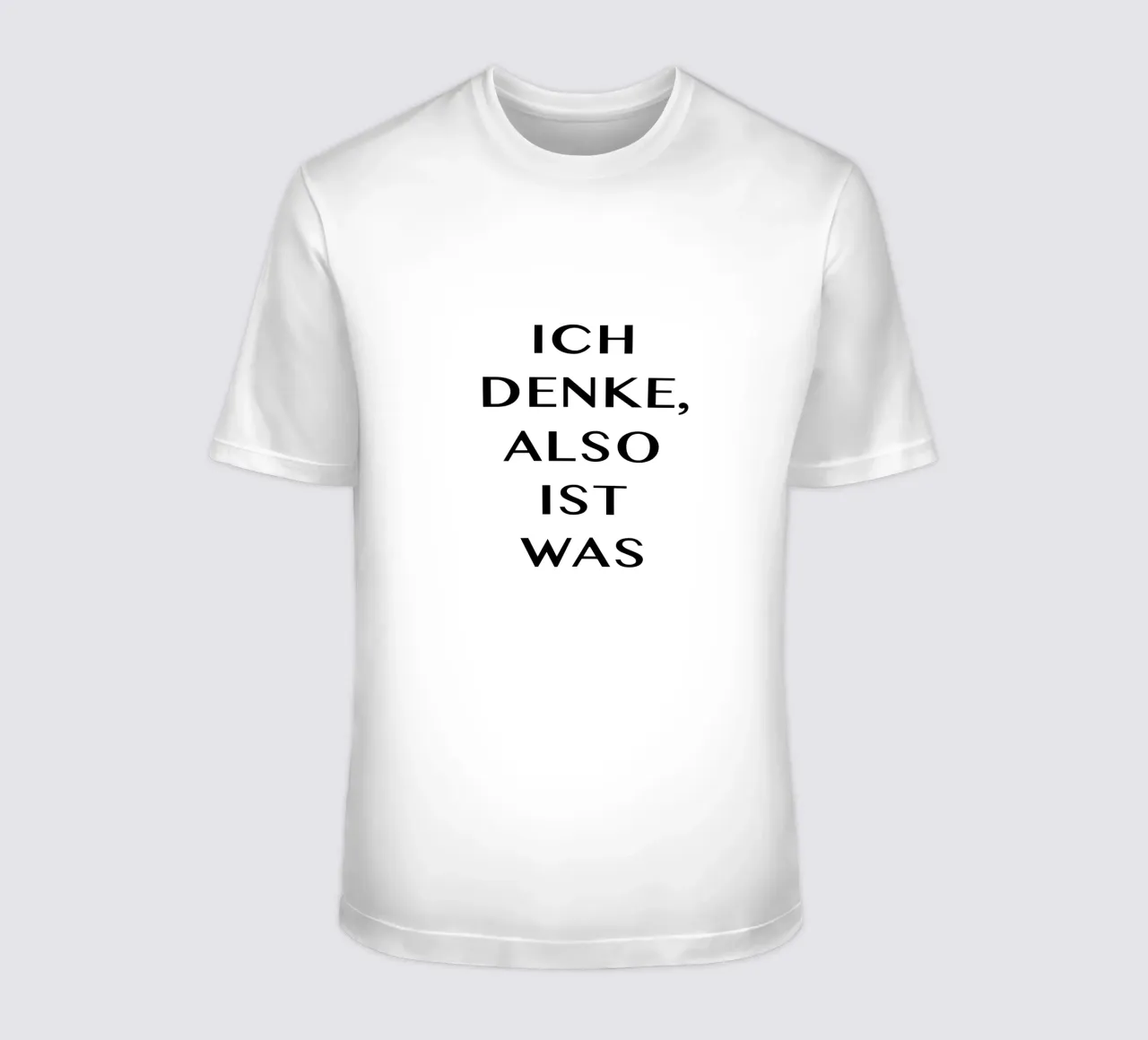 ICH DENKE, ALSO IST WAS t-shirt da Vintage Van Gogh