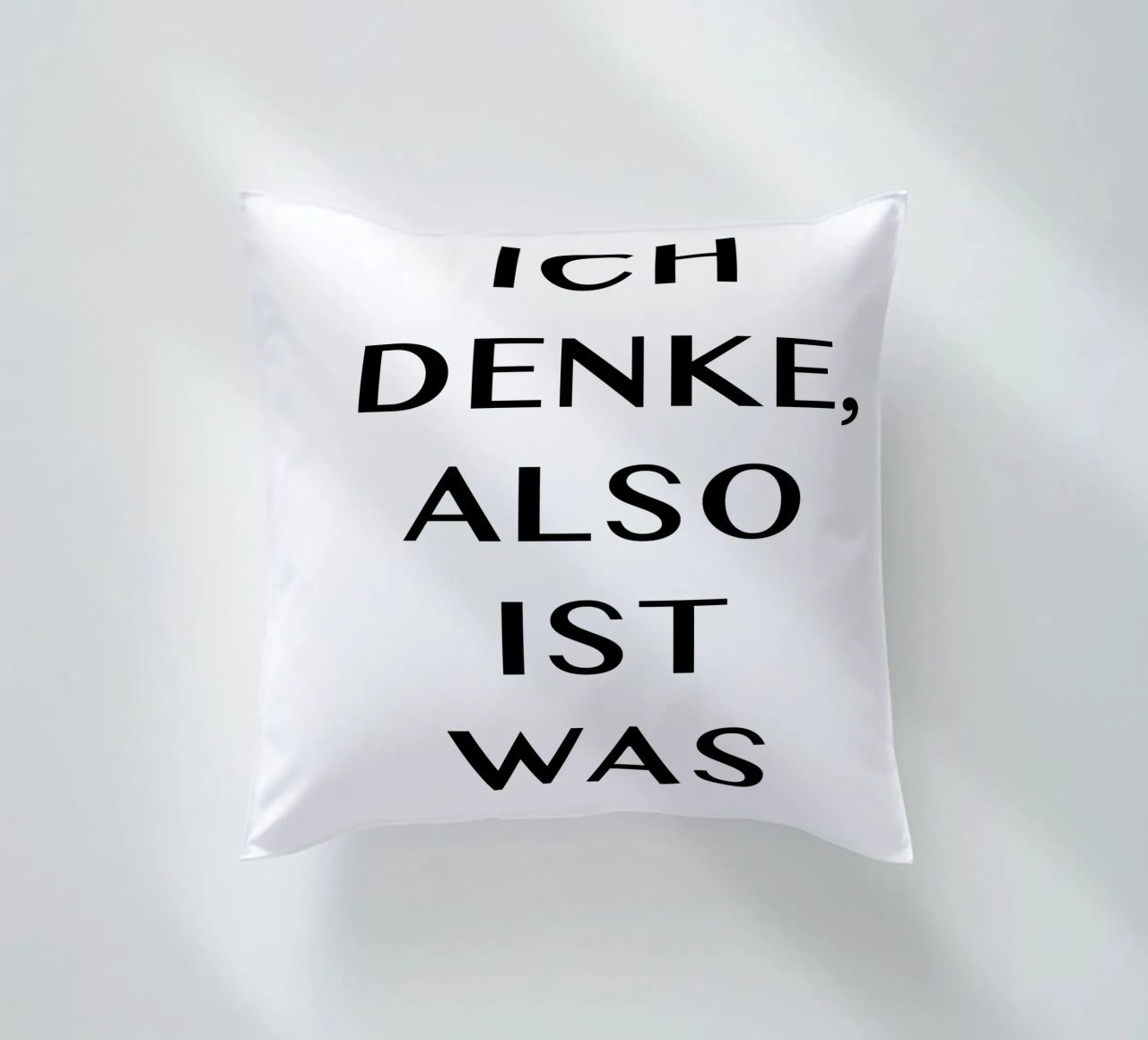 ICH DENKE, ALSO IST WAS cuscino da Vintage Van Gogh