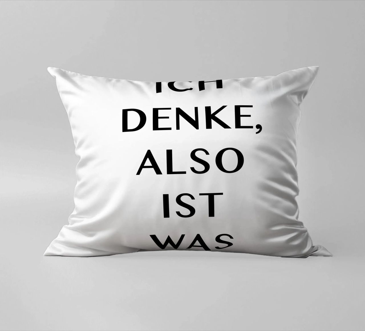 ICH DENKE, ALSO IST WAS cuscino da Vintage Van Gogh