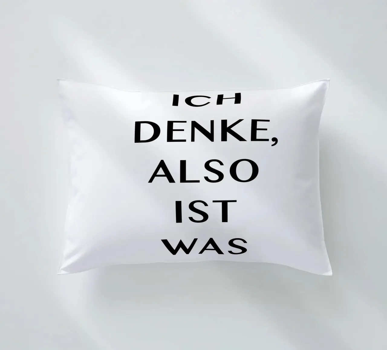 ICH DENKE, ALSO IST WAS cuscino da Vintage Van Gogh