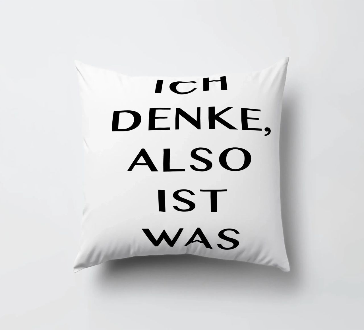 ICH DENKE, ALSO IST WAS cuscino da Vintage Van Gogh