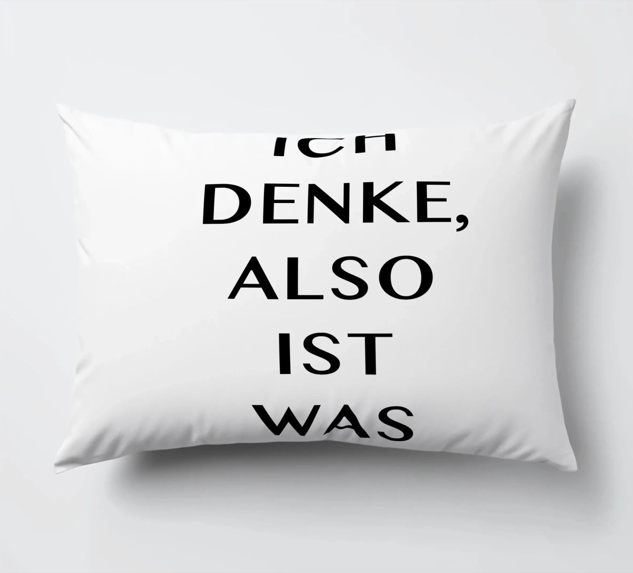 ICH DENKE, ALSO IST WAS cuscino da Vintage Van Gogh