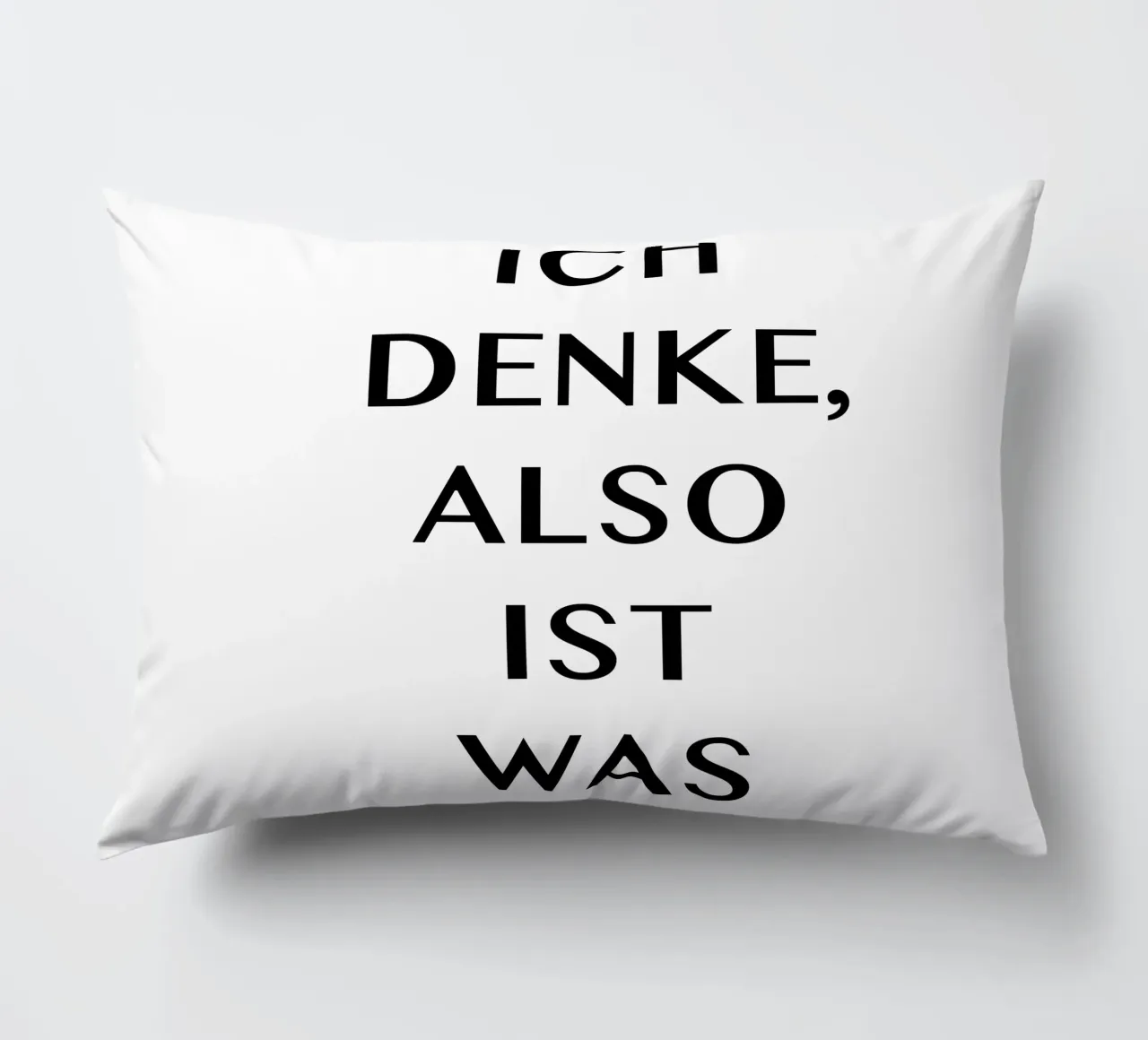 ICH DENKE, ALSO IST WAS cuscino da Vintage Van Gogh