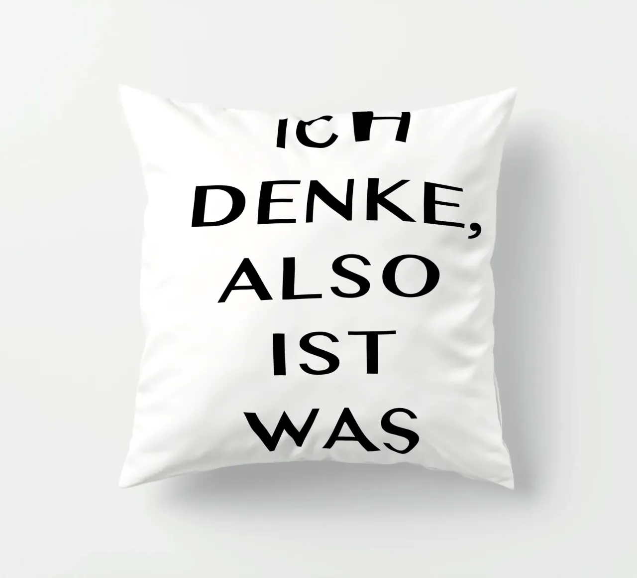 ICH DENKE, ALSO IST WAS cuscino da Vintage Van Gogh