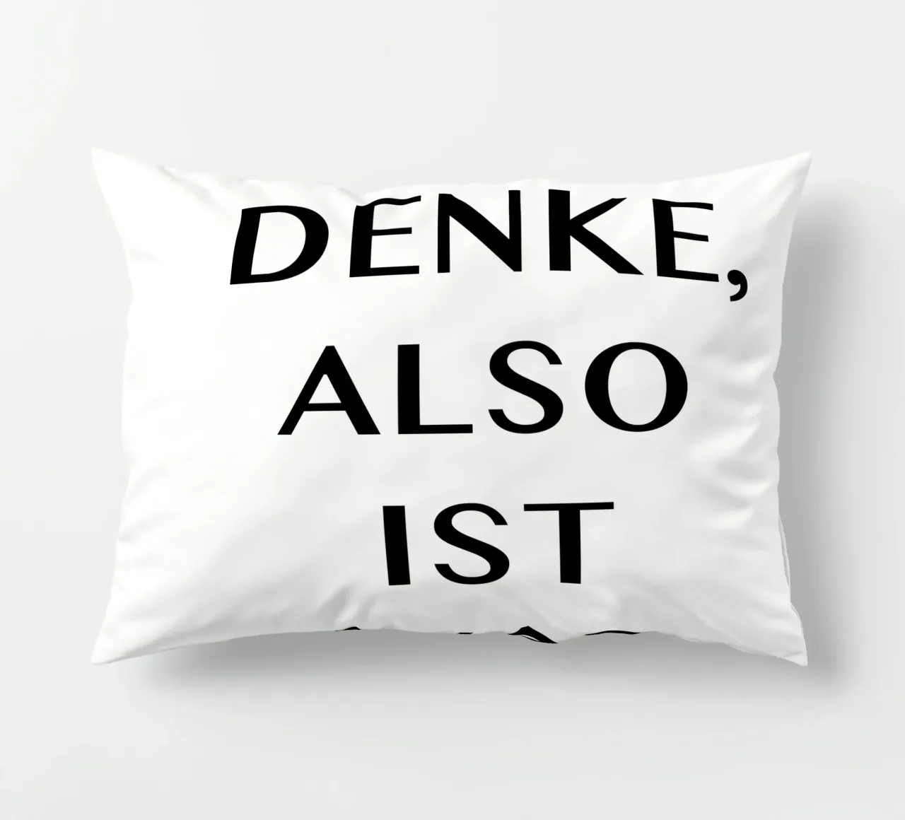 ICH DENKE, ALSO IST WAS cuscino da Vintage Van Gogh