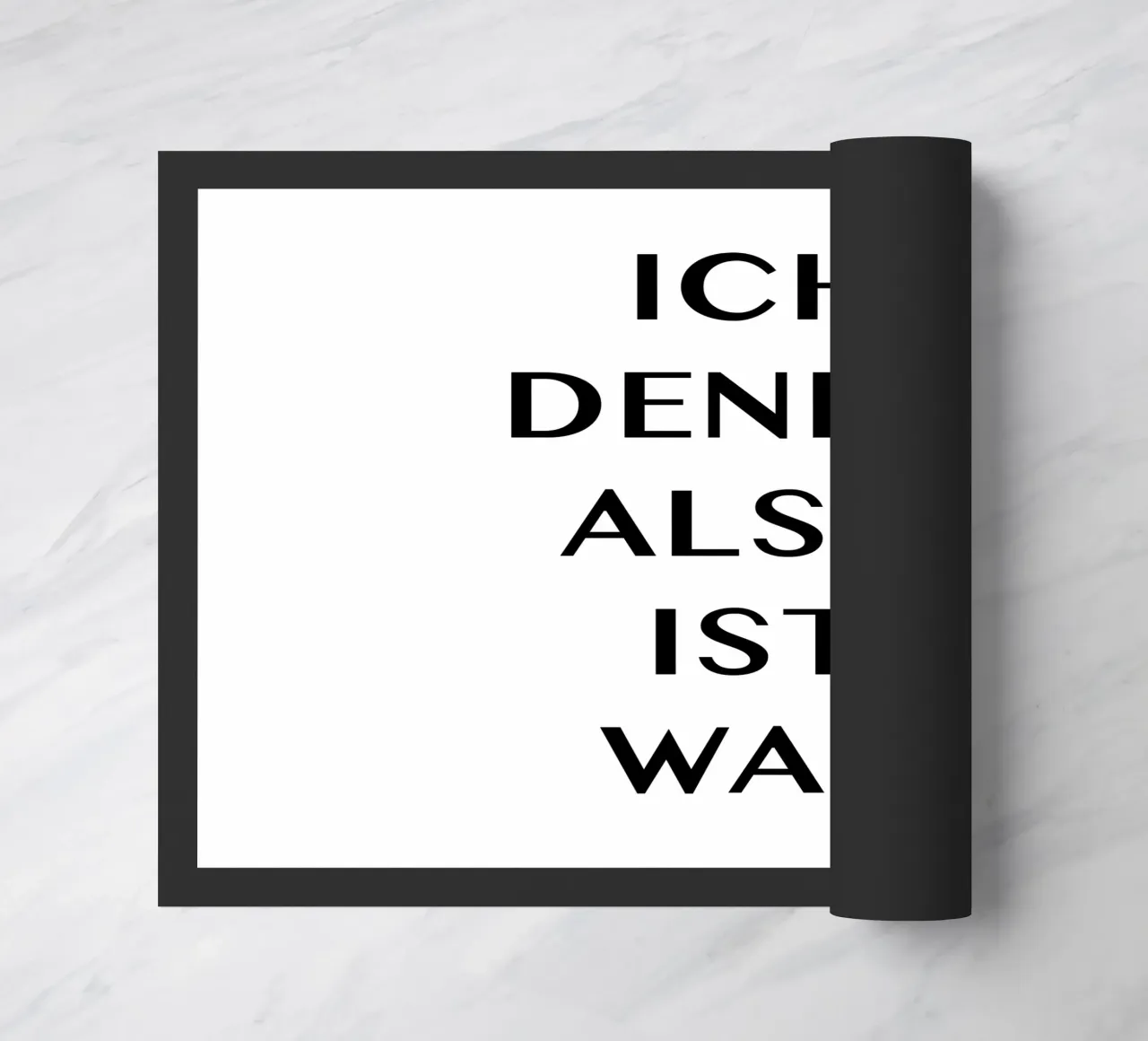 ICH DENKE, ALSO IST WAS zerbino da Vintage Van Gogh