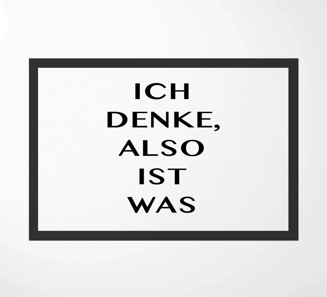 ICH DENKE, ALSO IST WAS zerbino da Vintage Van Gogh