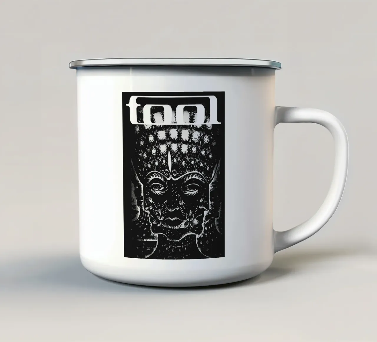 tool ban art Emaille Tasse von vanhesling