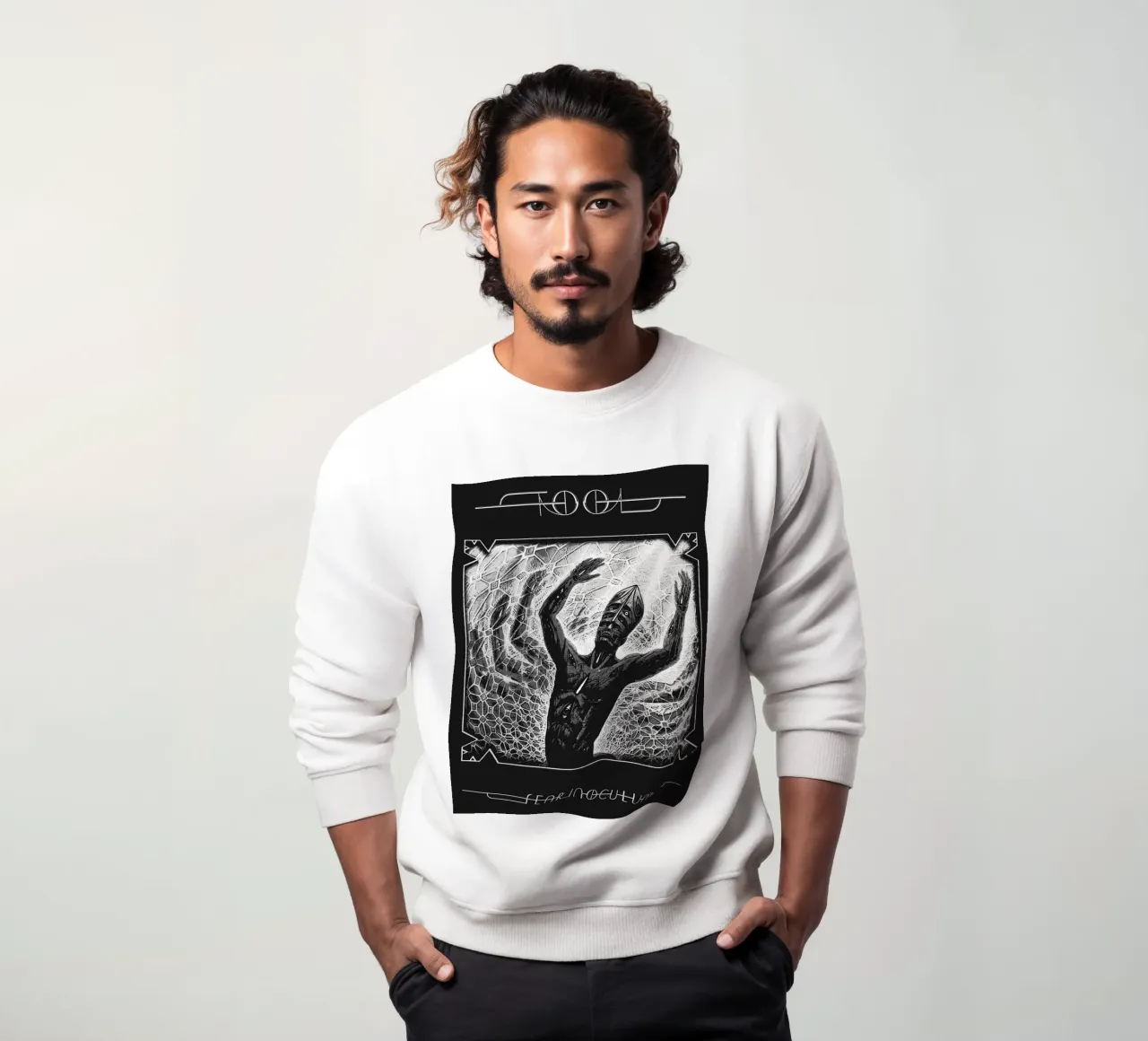 tool band art sweatshirt by vanhesling