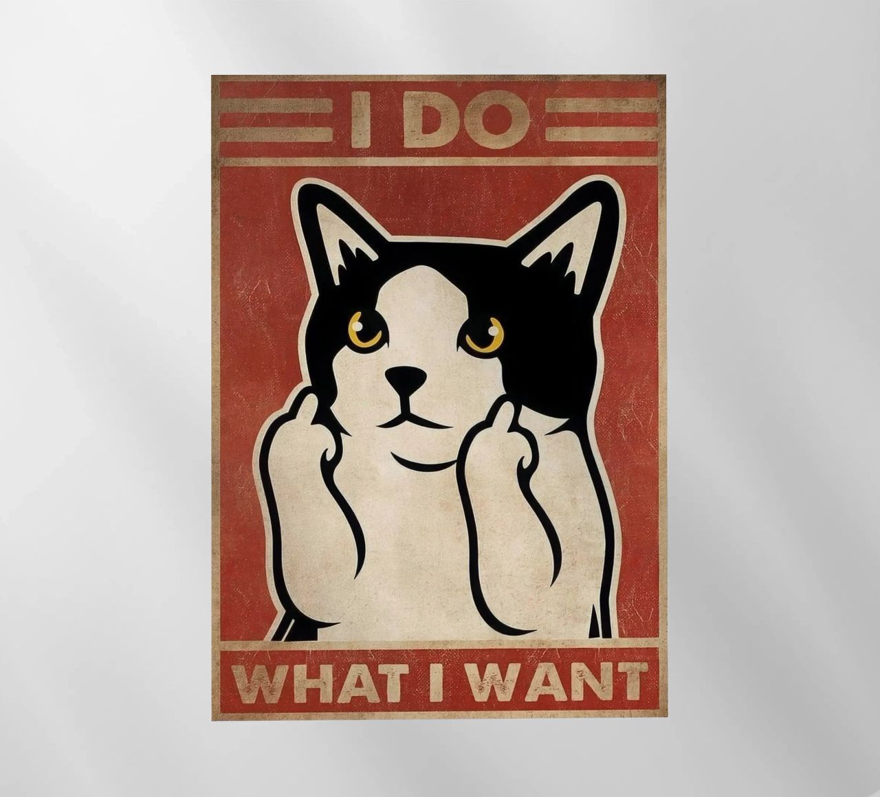 I Do What I Want pellicola backlit da Nando Art