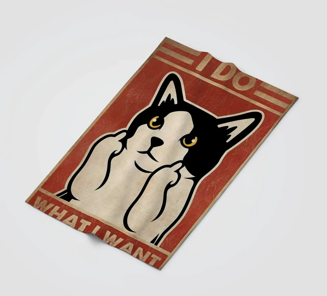 I Do What I Want coperta in pile da Nando Art