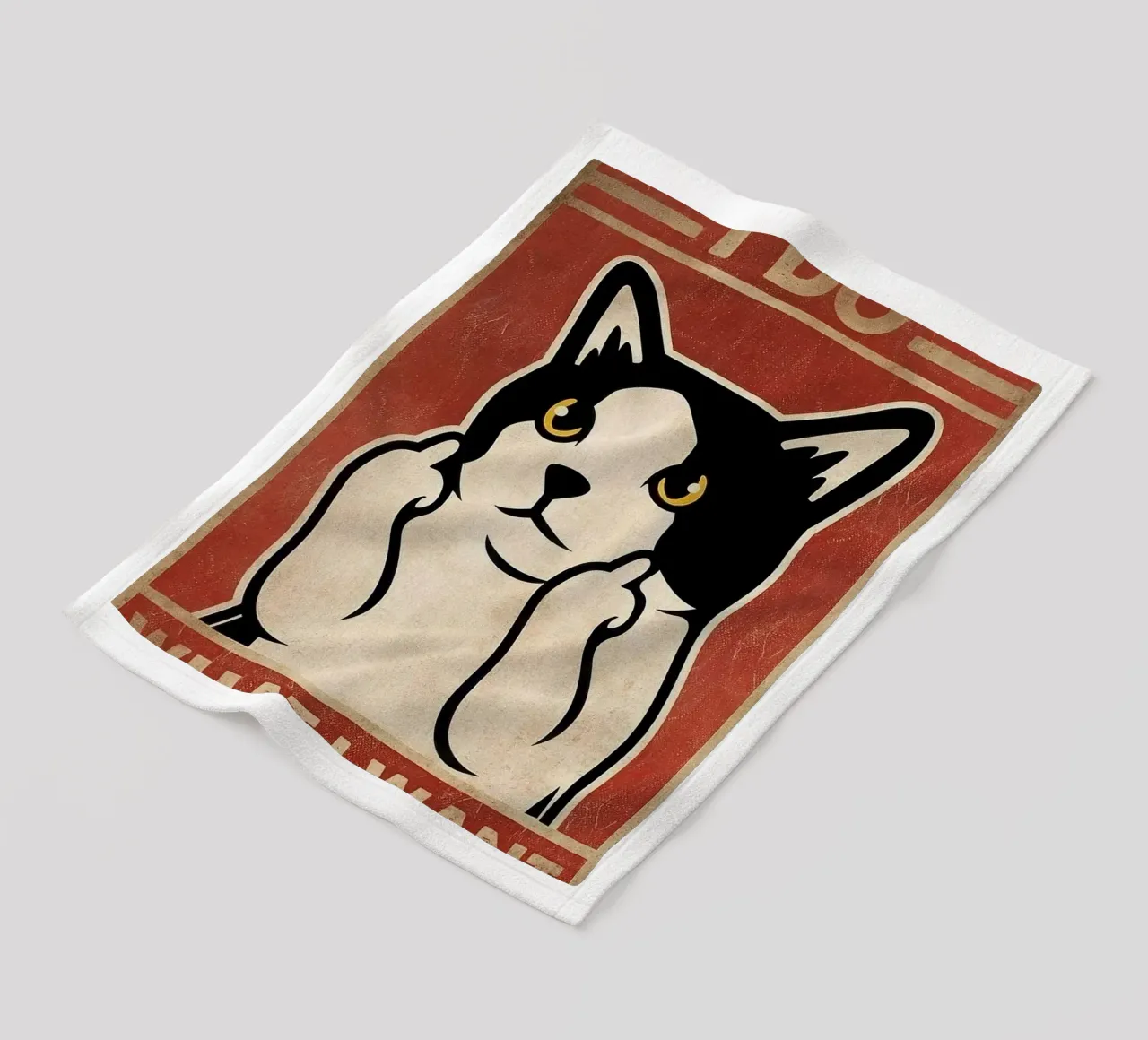I Do What I Want coperta in pile da Nando Art