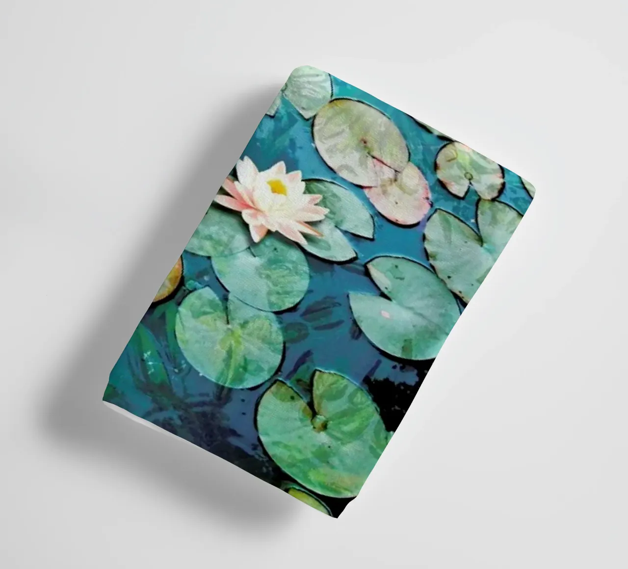 Waterlilies towel by Angelo Cerantola