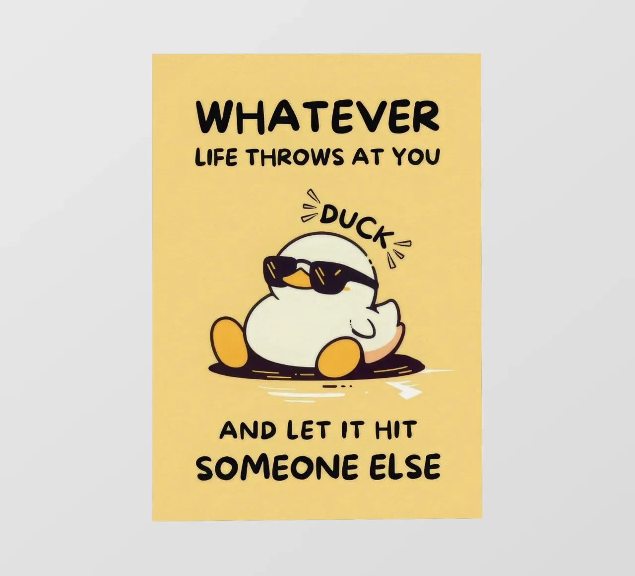 Whatever Life telo in pvc da Nando Art