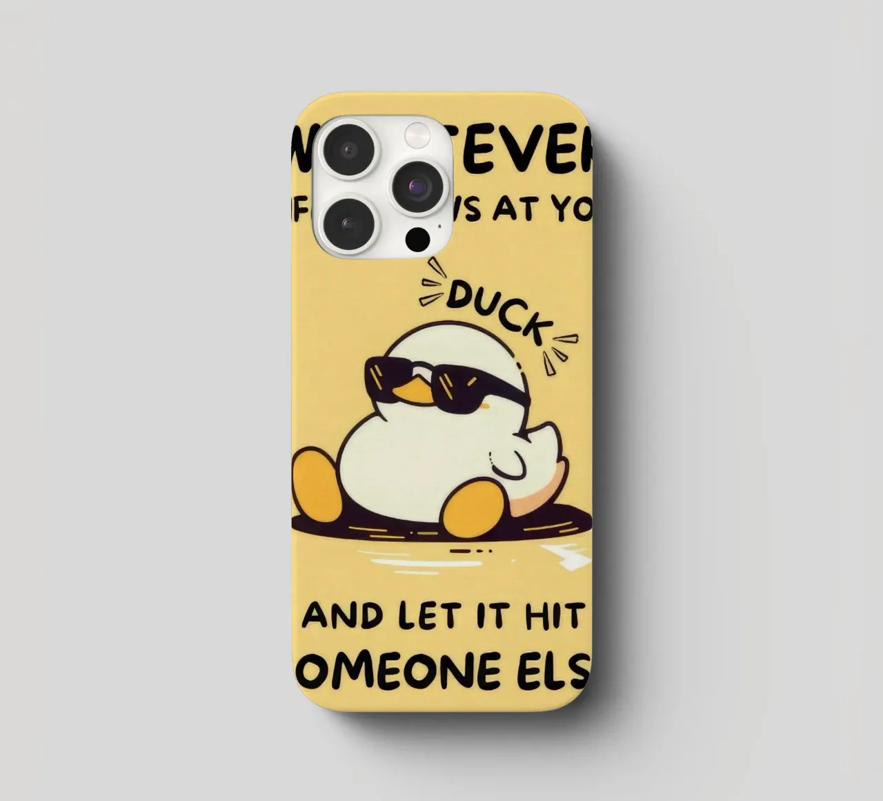 Whatever Life iphone hoesje van Nando Art