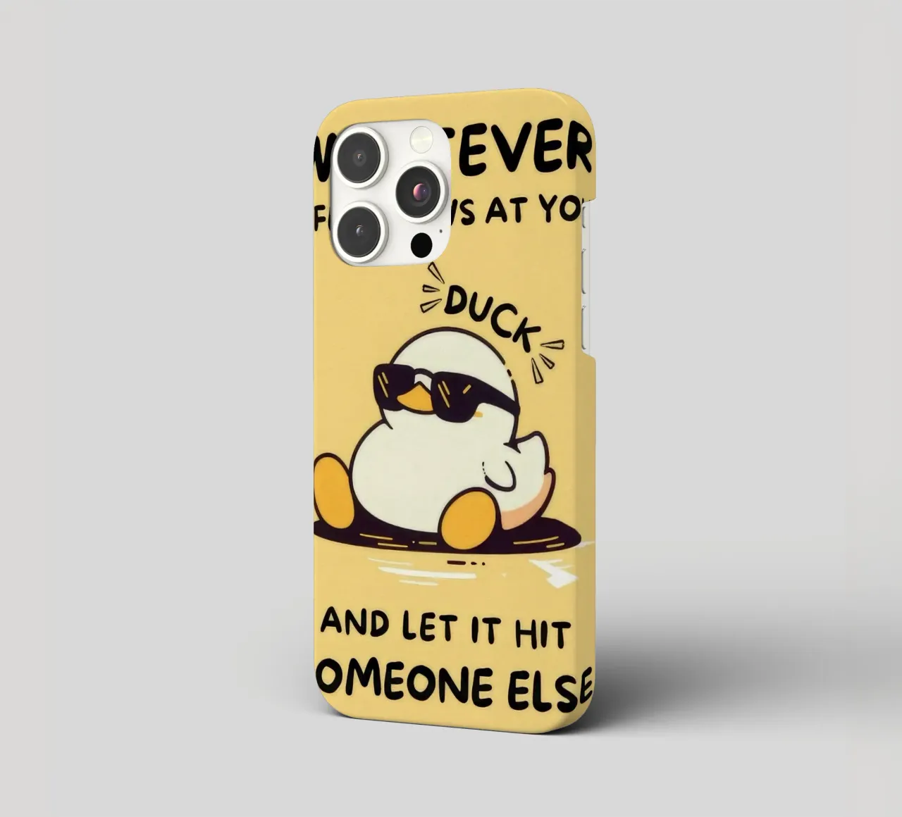 Whatever Life iphone hoesje van Nando Art