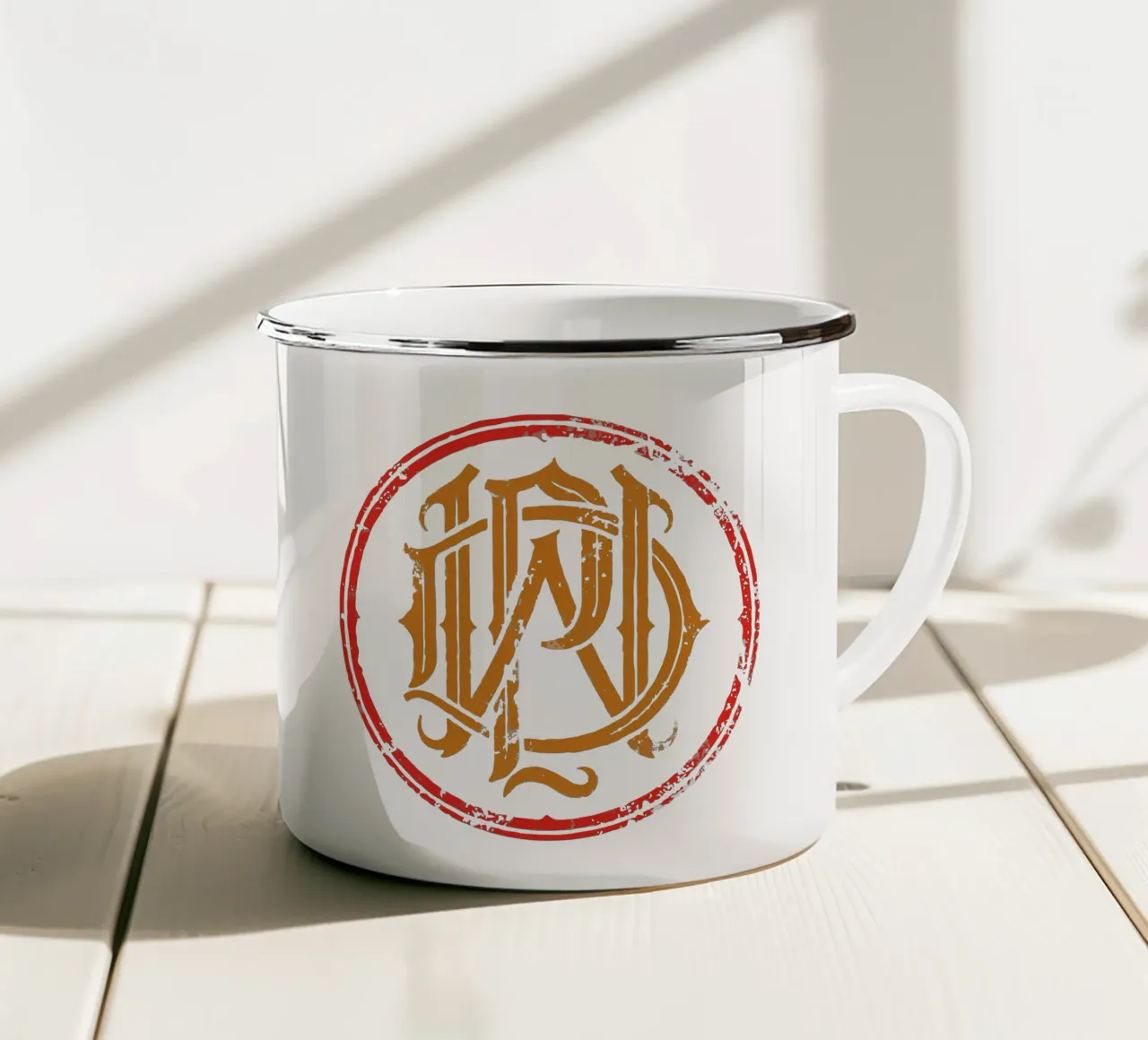 Parkway Drive Circle taza de esmalte de MR.A