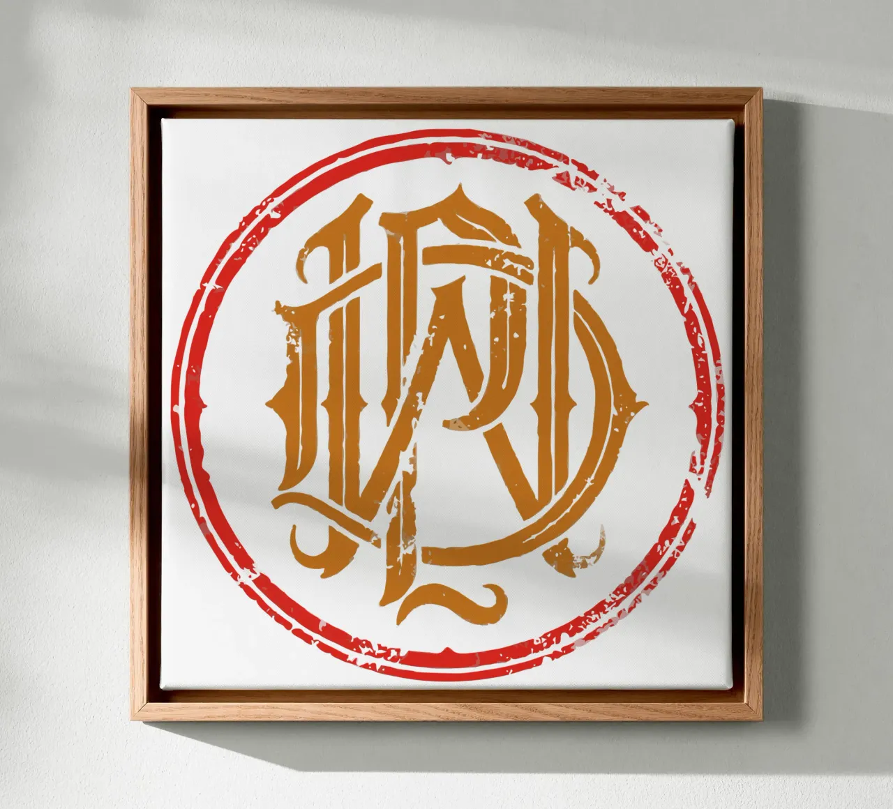Parkway Drive Circle tela con Cornice a cassetta da MR.A