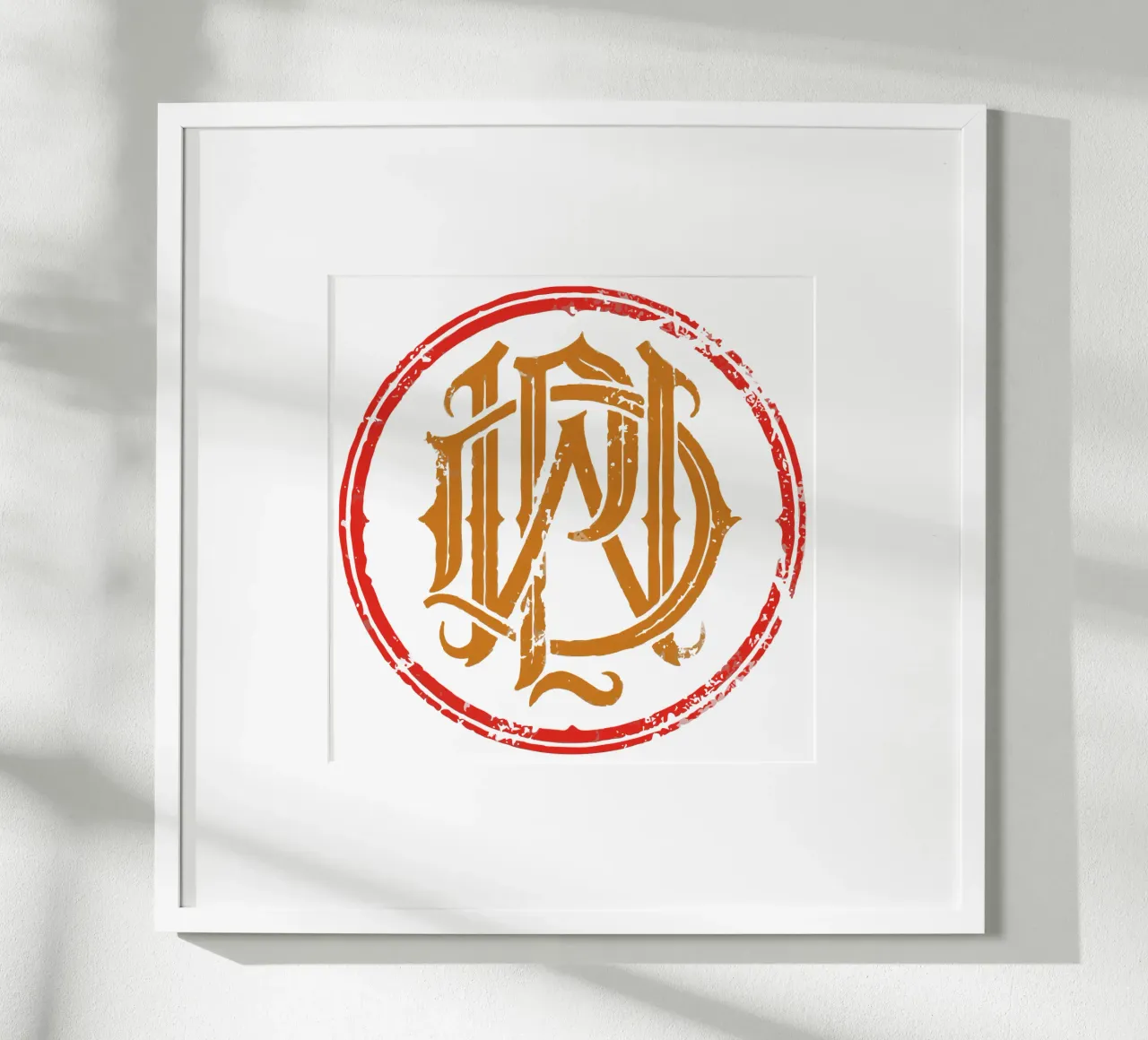 Parkway Drive Circle poster with plastic frame by MR.A
