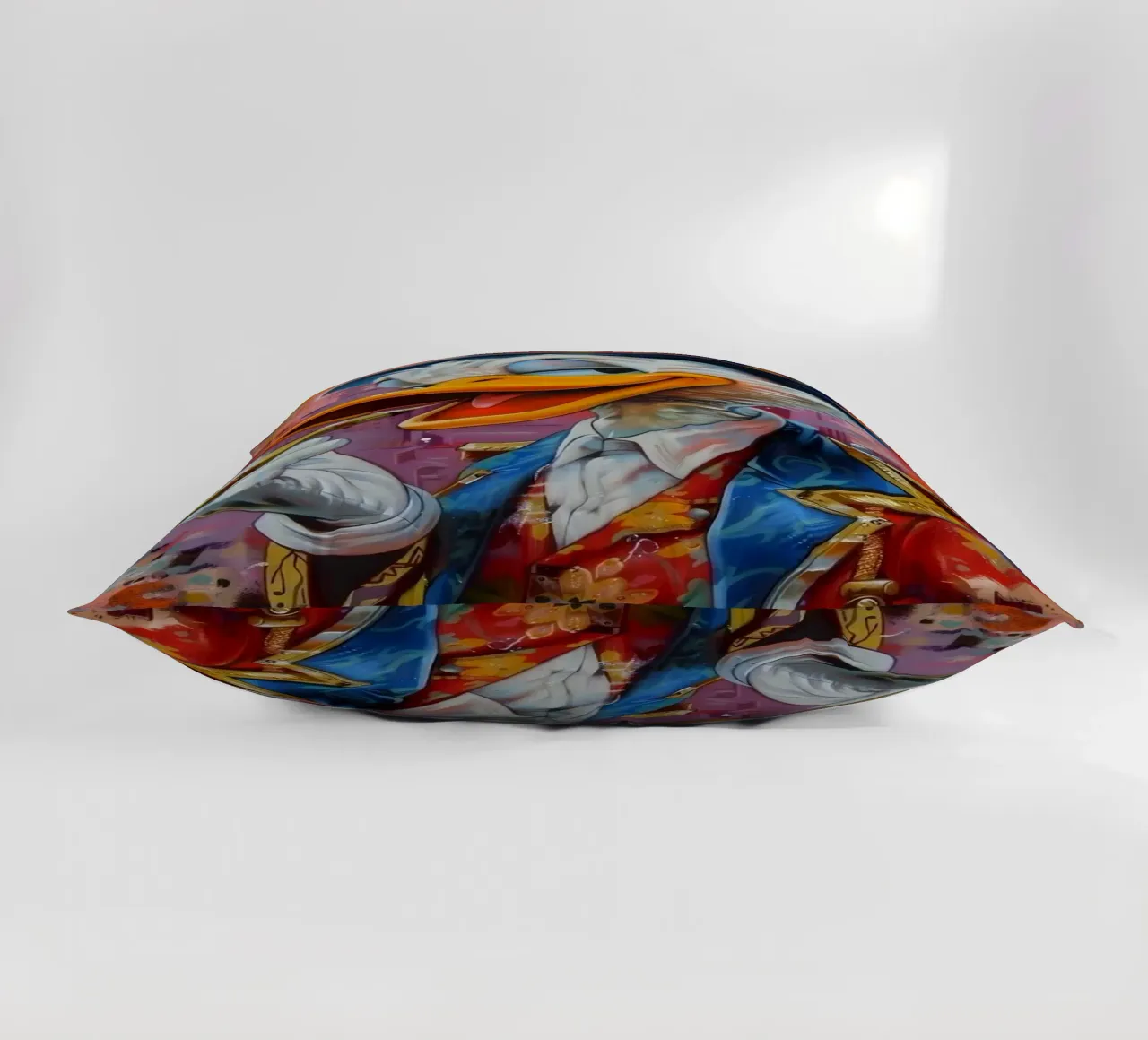 Duck smoking cuscino da Nando Art