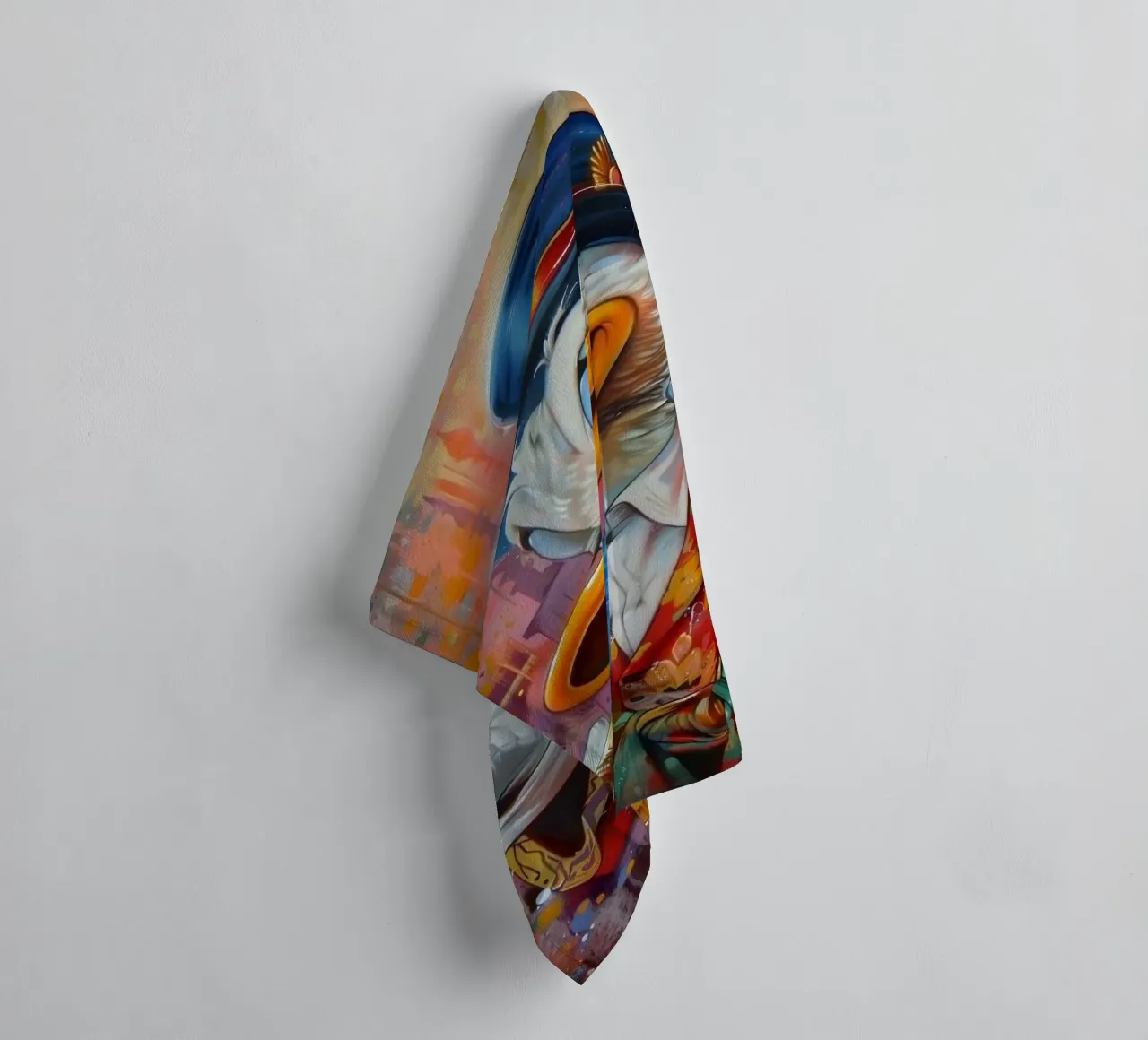 Duck smoking asciugamano da bagno da Nando Art