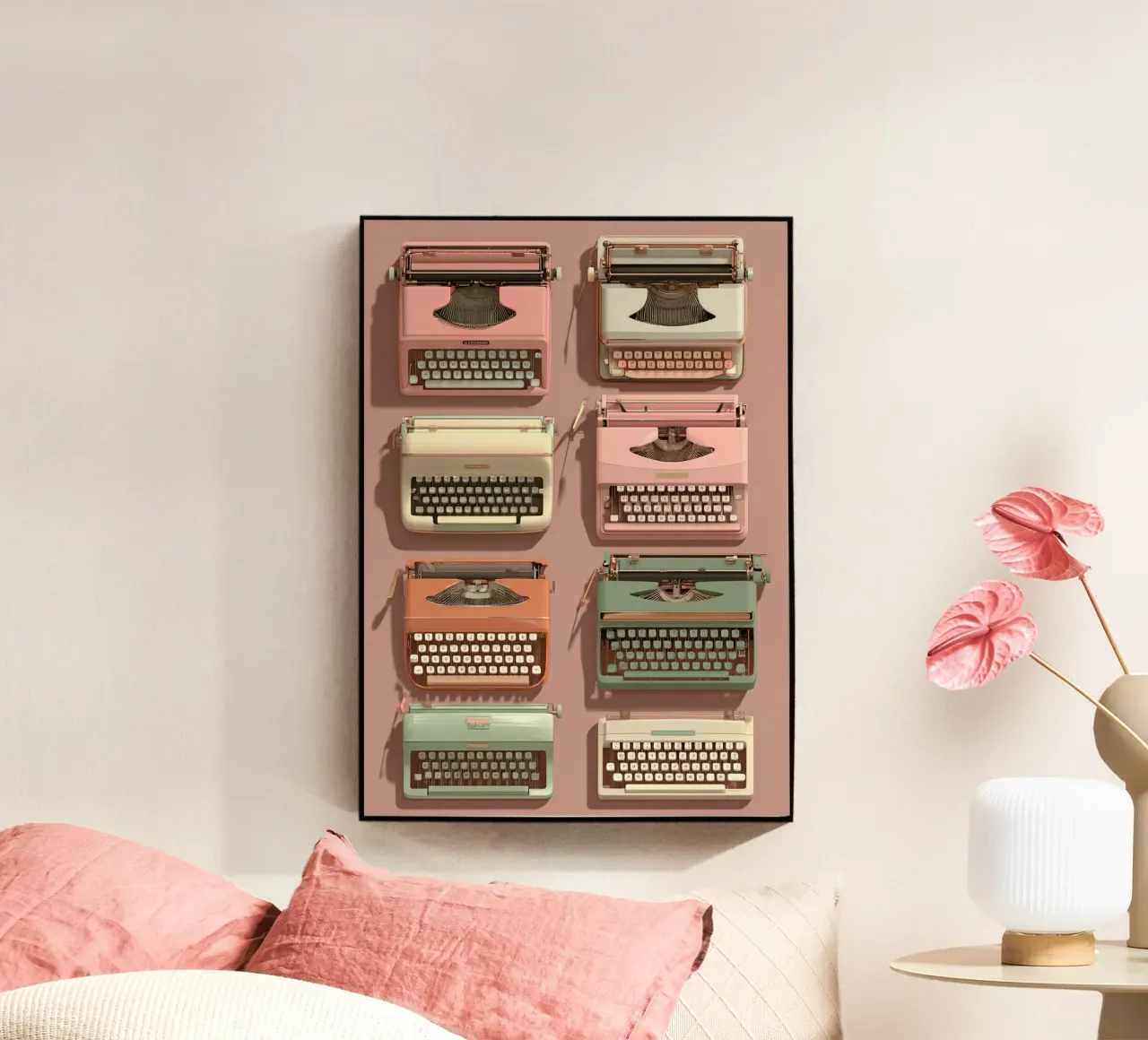 Retro Typing Symphony plexiglass da lieblu