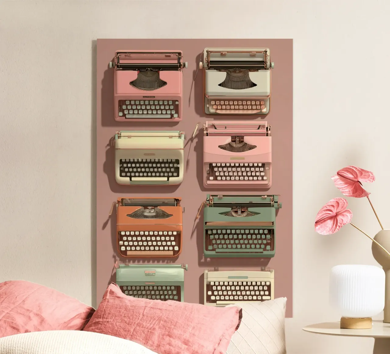 Retro Typing Symphony plexiglass da lieblu