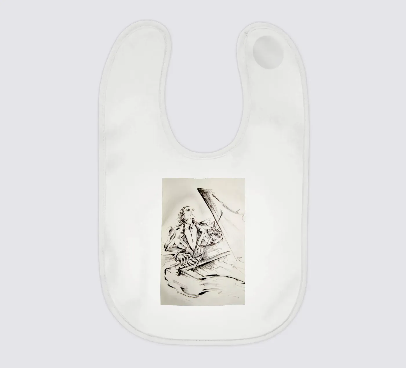 Maestro baby bib by Marc Allante