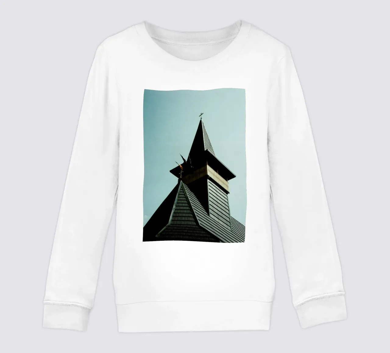 Analog Series Church Top felpa bambino da Sebastian Hilgetag