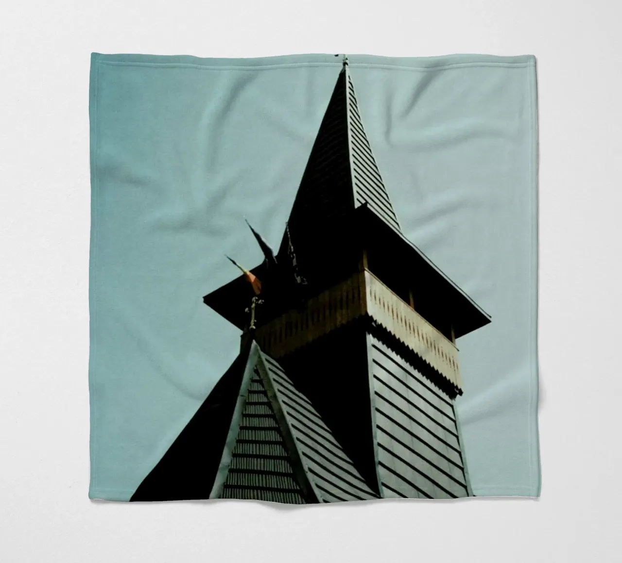 Analog Series Church Top coperta in pile da Sebastian Hilgetag