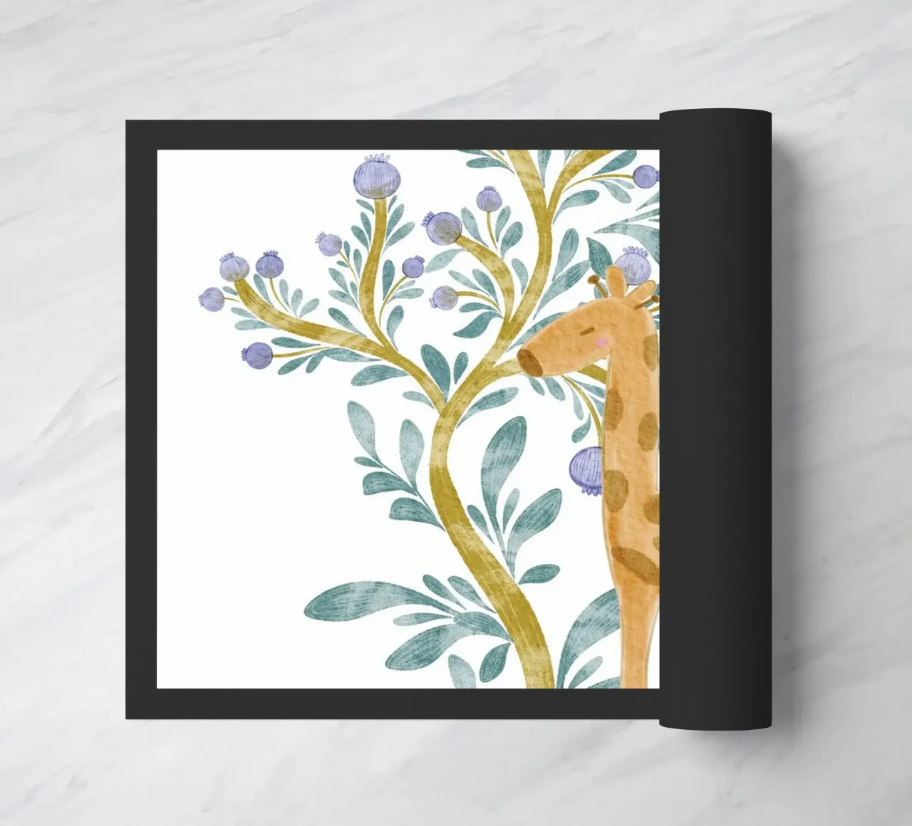 giraffe deurmat van Nikitajariwala