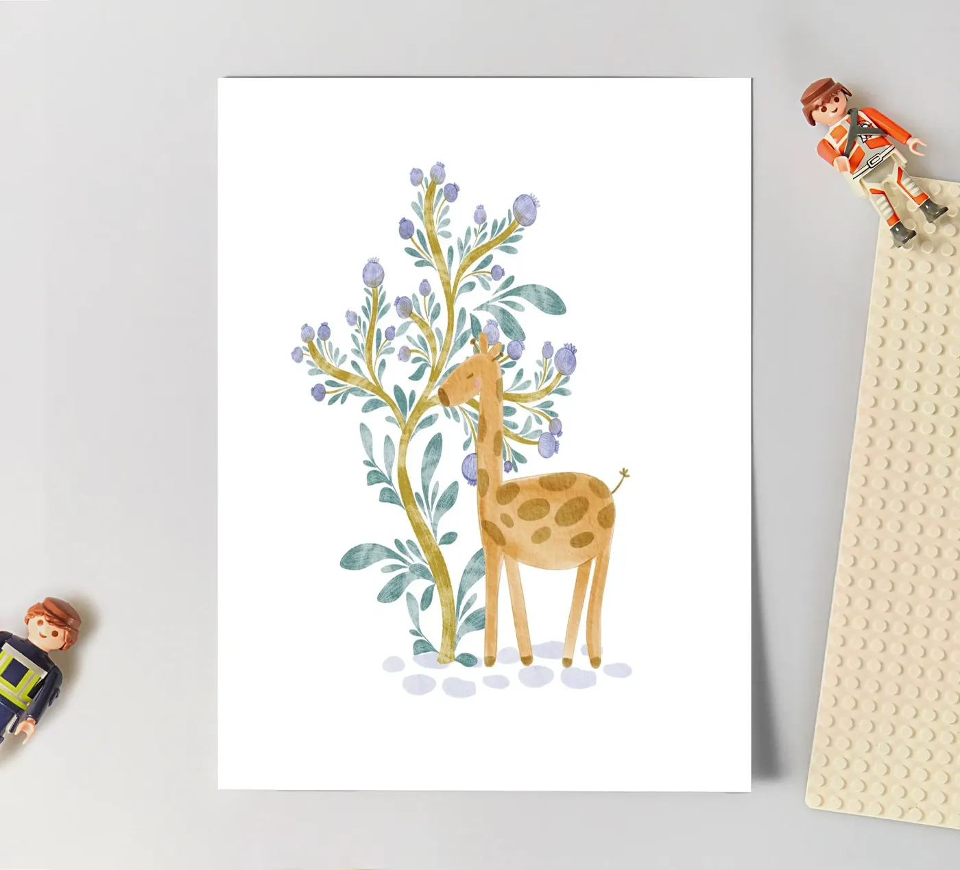 giraffe sticker sheet by Nikitajariwala