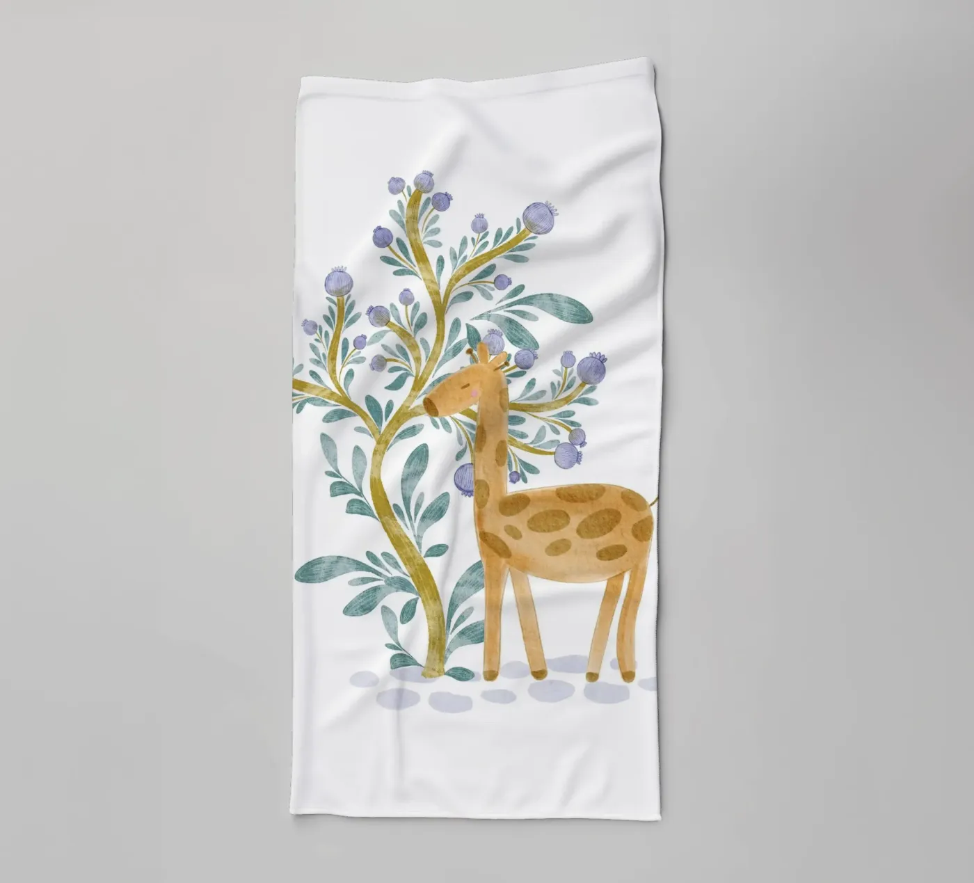 giraffe badhanddoek van Nikitajariwala