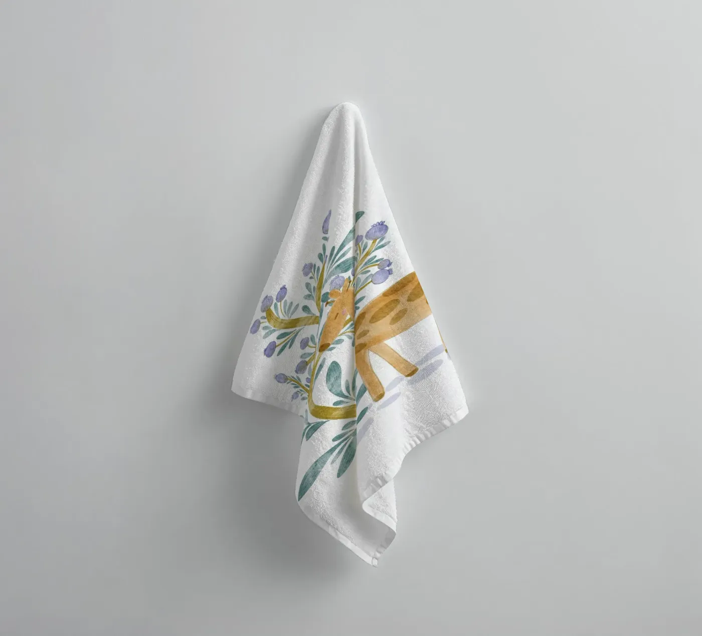giraffe badhanddoek van Nikitajariwala