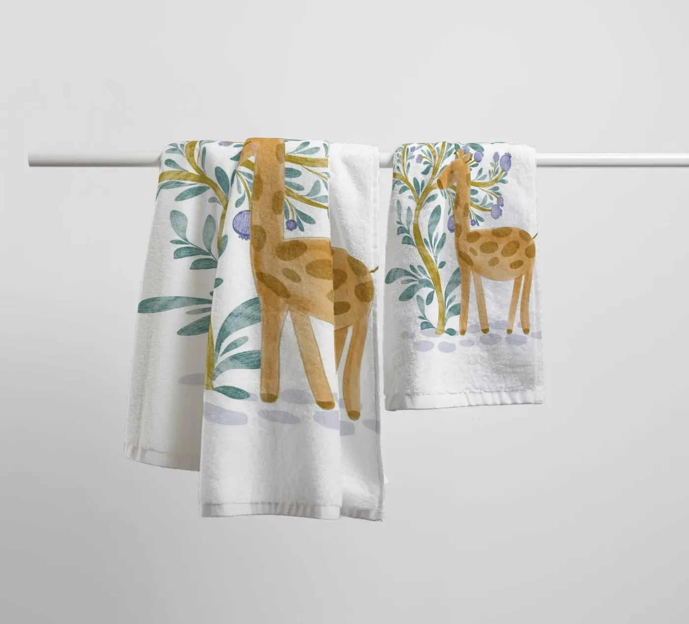 giraffe badhanddoek van Nikitajariwala