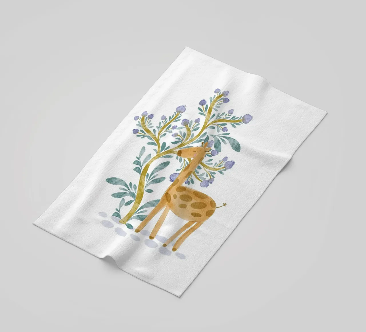 giraffa telo mare da Nikitajariwala