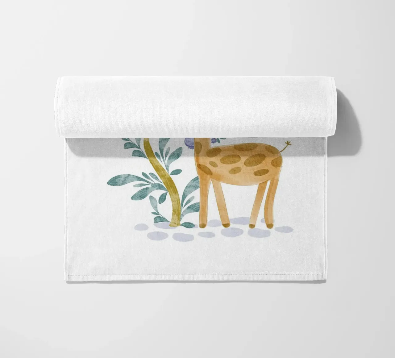 giraffa telo mare da Nikitajariwala