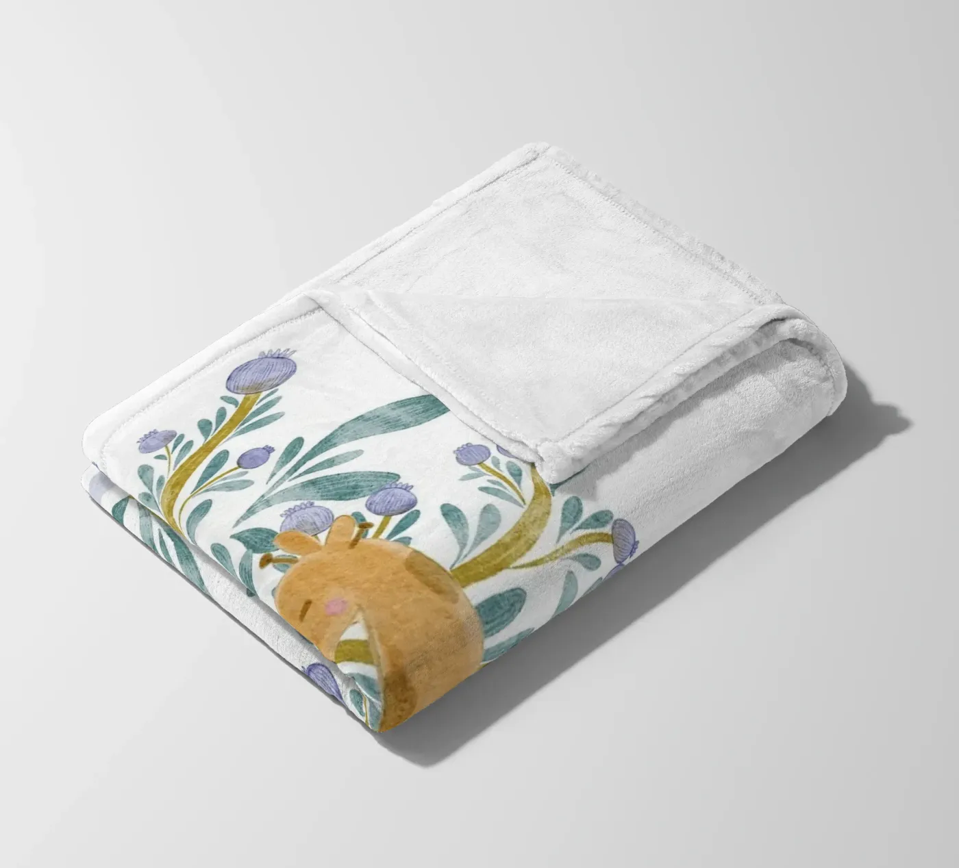 Giraffe Fleecedecke von Nikitajariwala
