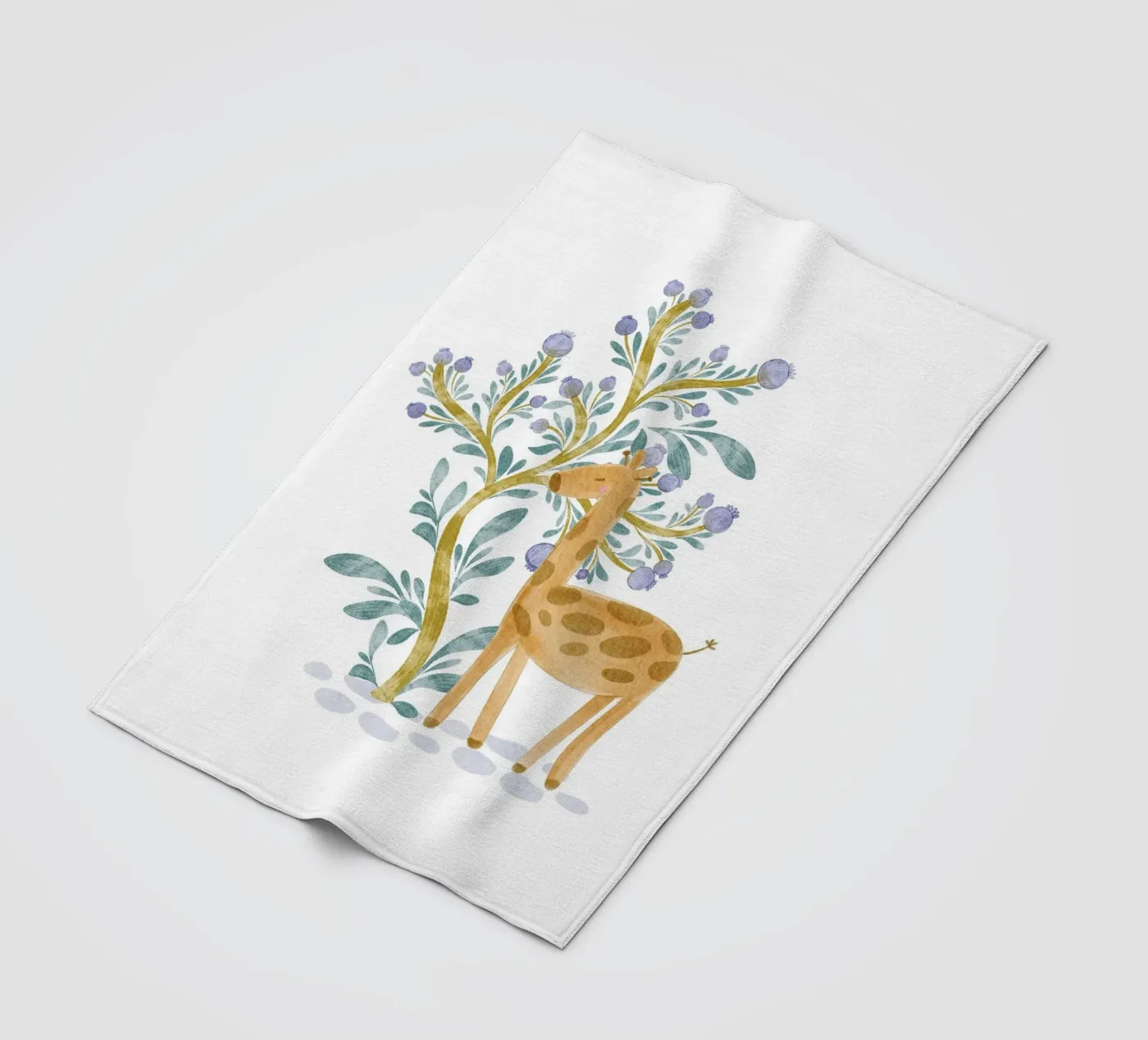 Giraffe Fleecedecke von Nikitajariwala