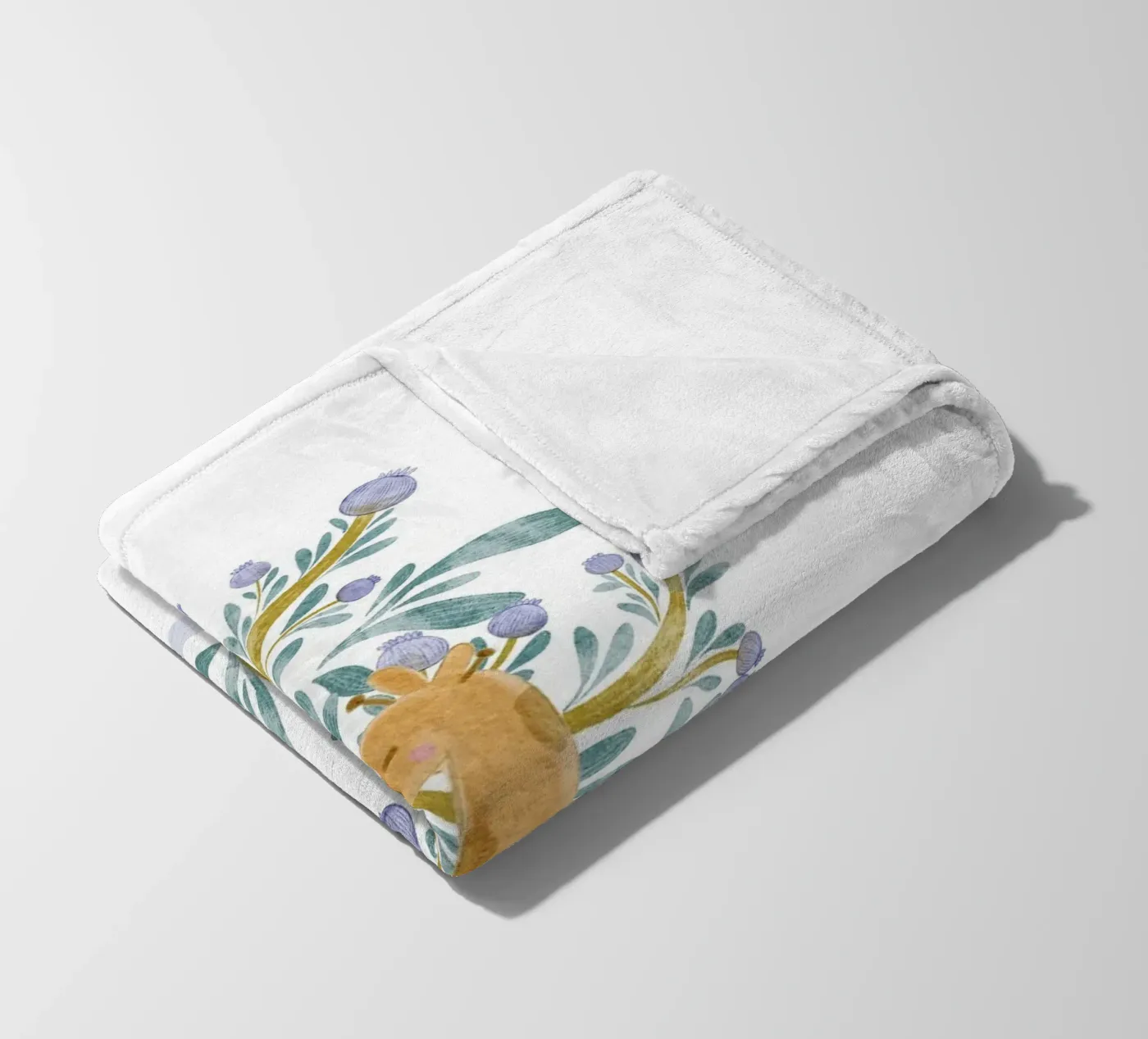 Giraffe Fleecedecke von Nikitajariwala