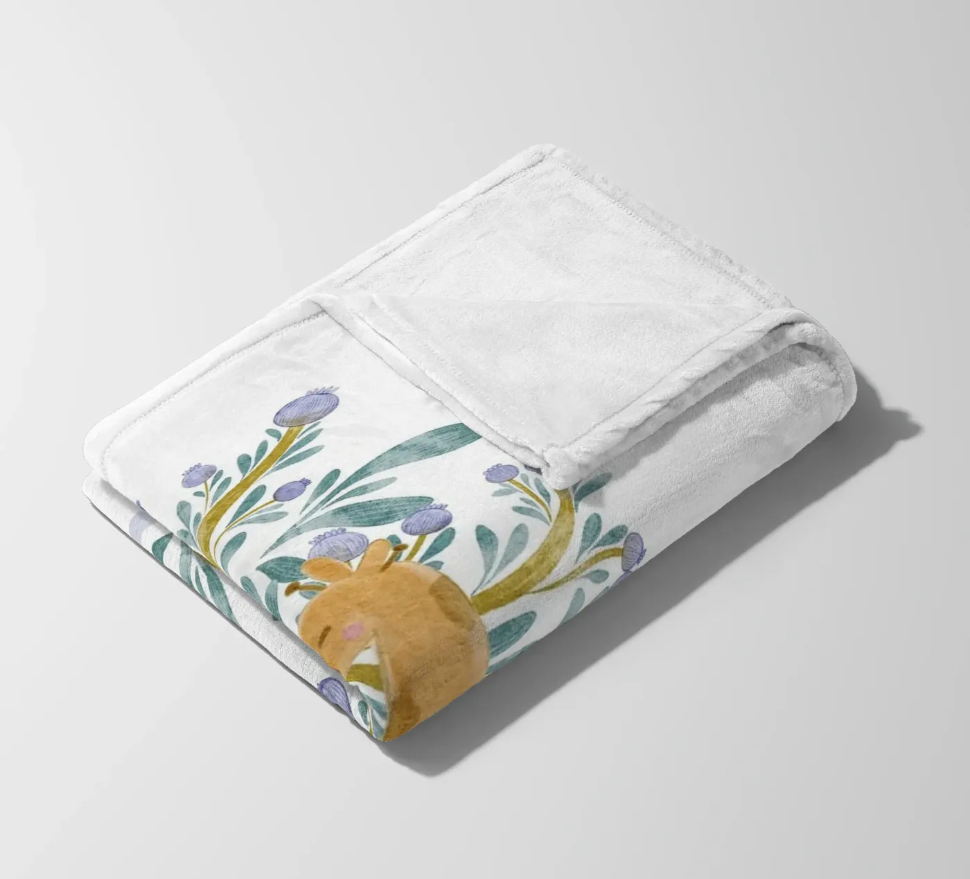 Giraffe Fleecedecke von Nikitajariwala