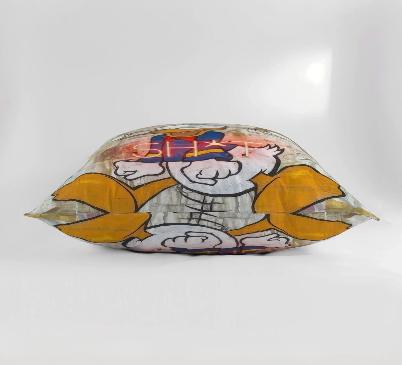 Stressed Duck cuscino da Nando Art