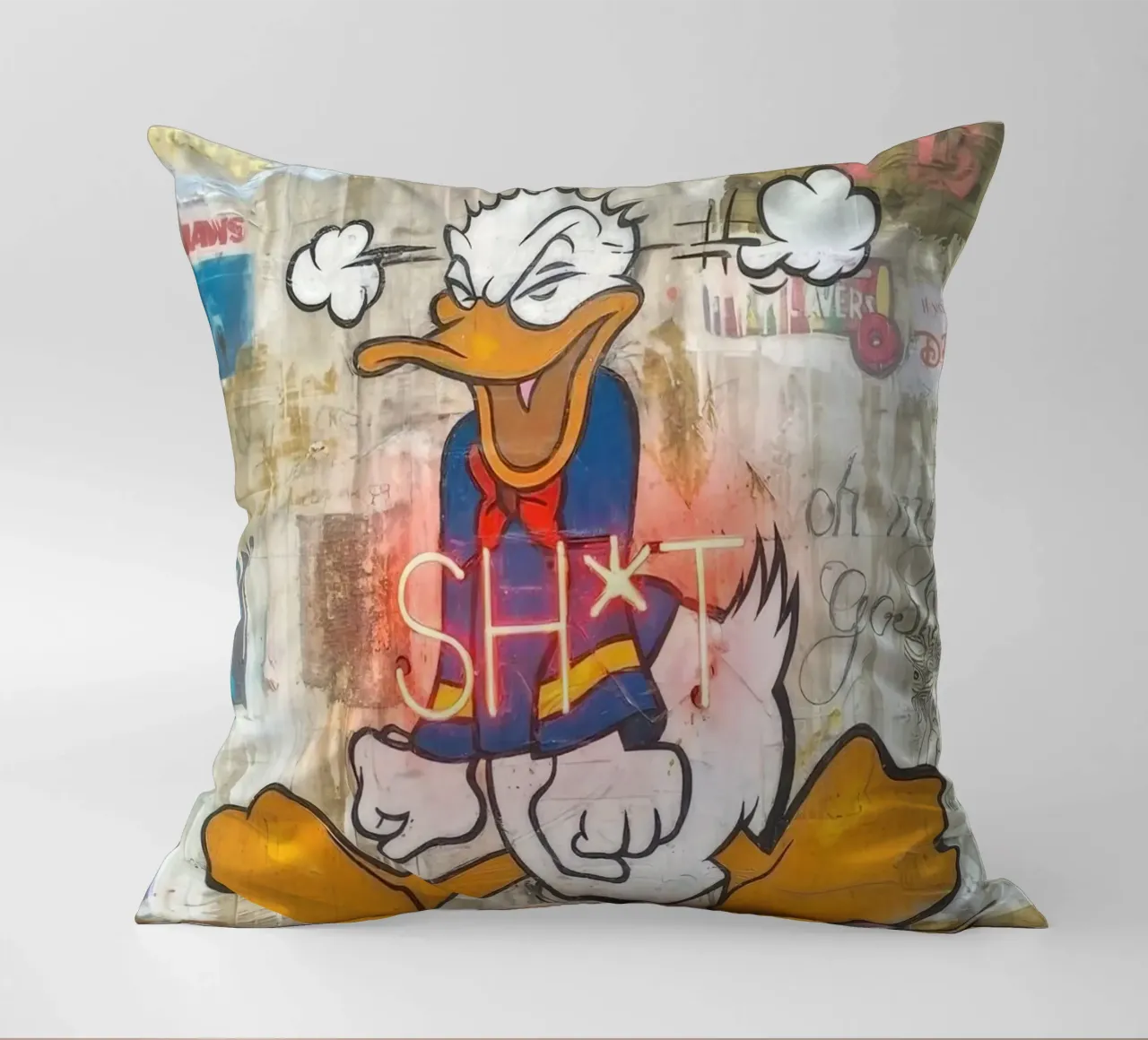Stressed Duck cuscino da Nando Art