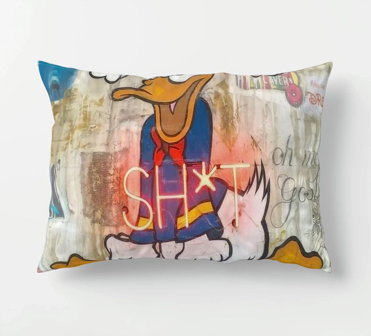 Stressed Duck cuscino da Nando Art