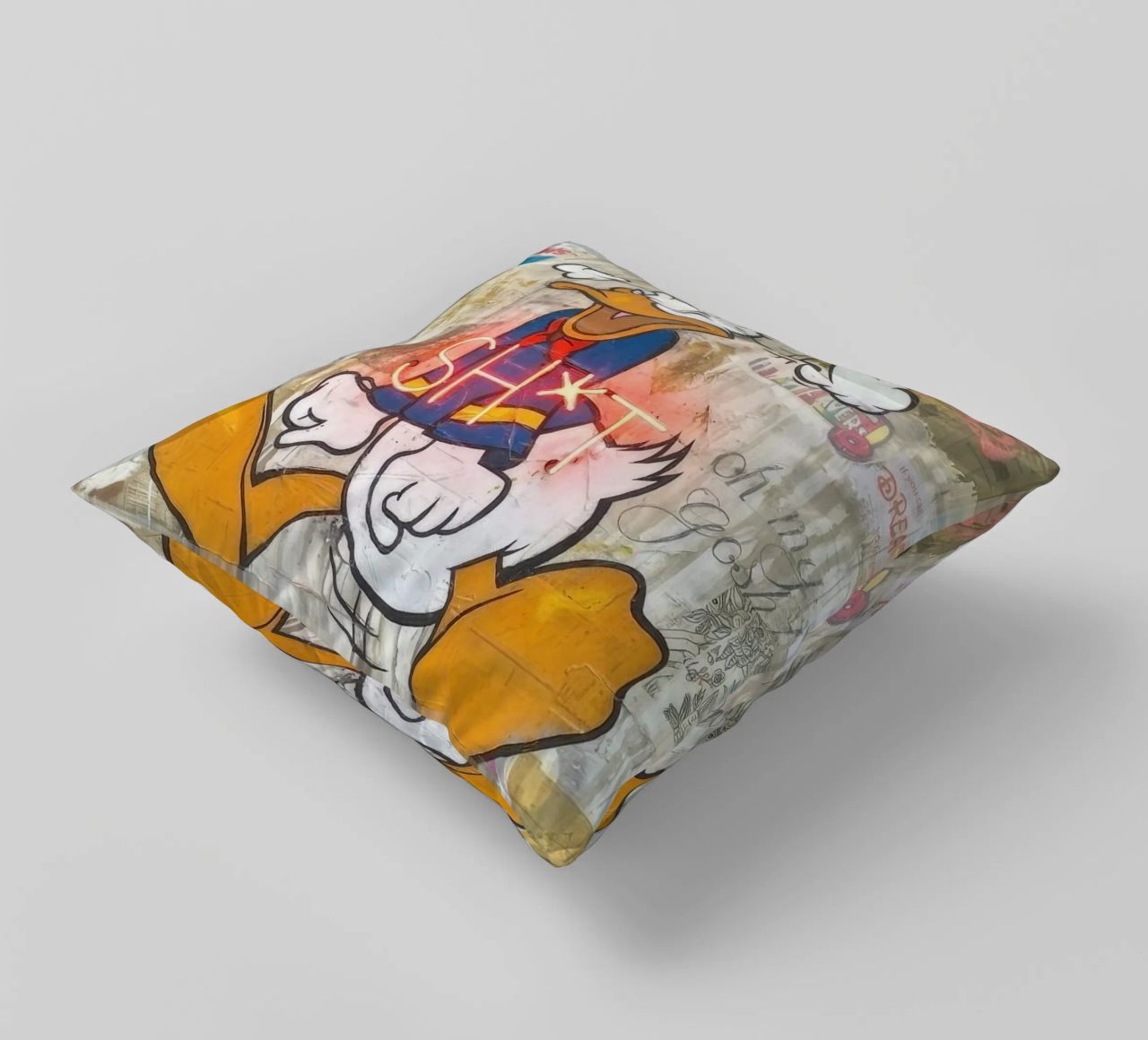 Stressed Duck cuscino da Nando Art