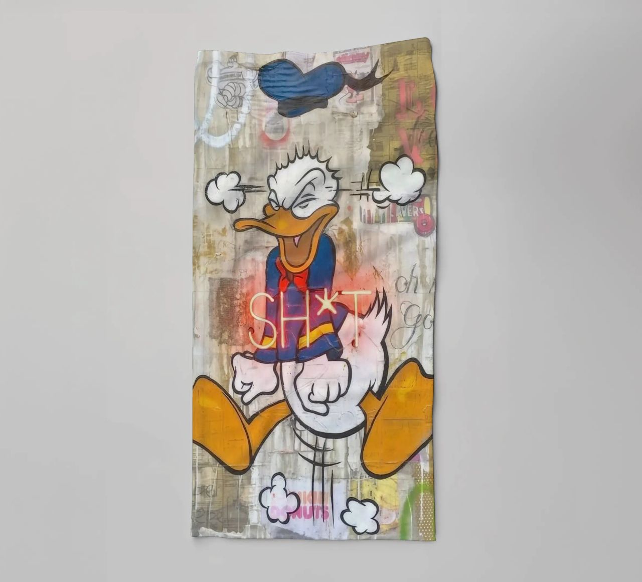Stressed Duck asciugamano da bagno da Nando Art