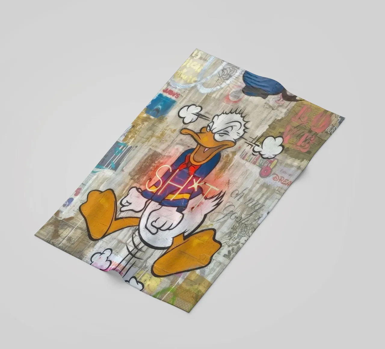 Stressed Duck telo mare da Nando Art